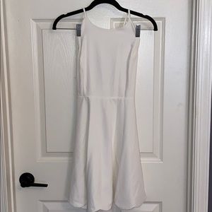 White graduation/wedding attire dress